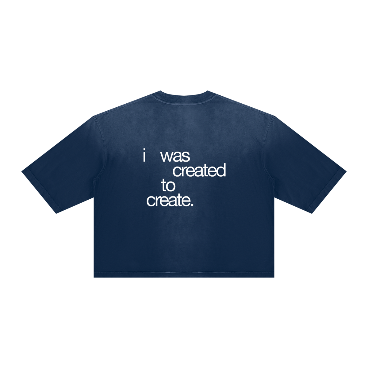 Unisex Vintage Wash Sunfade Boxy T-Shirt