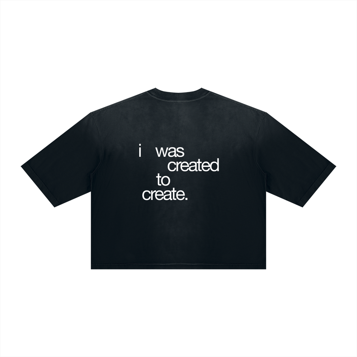 Unisex Vintage Wash Sunfade Boxy T-Shirt