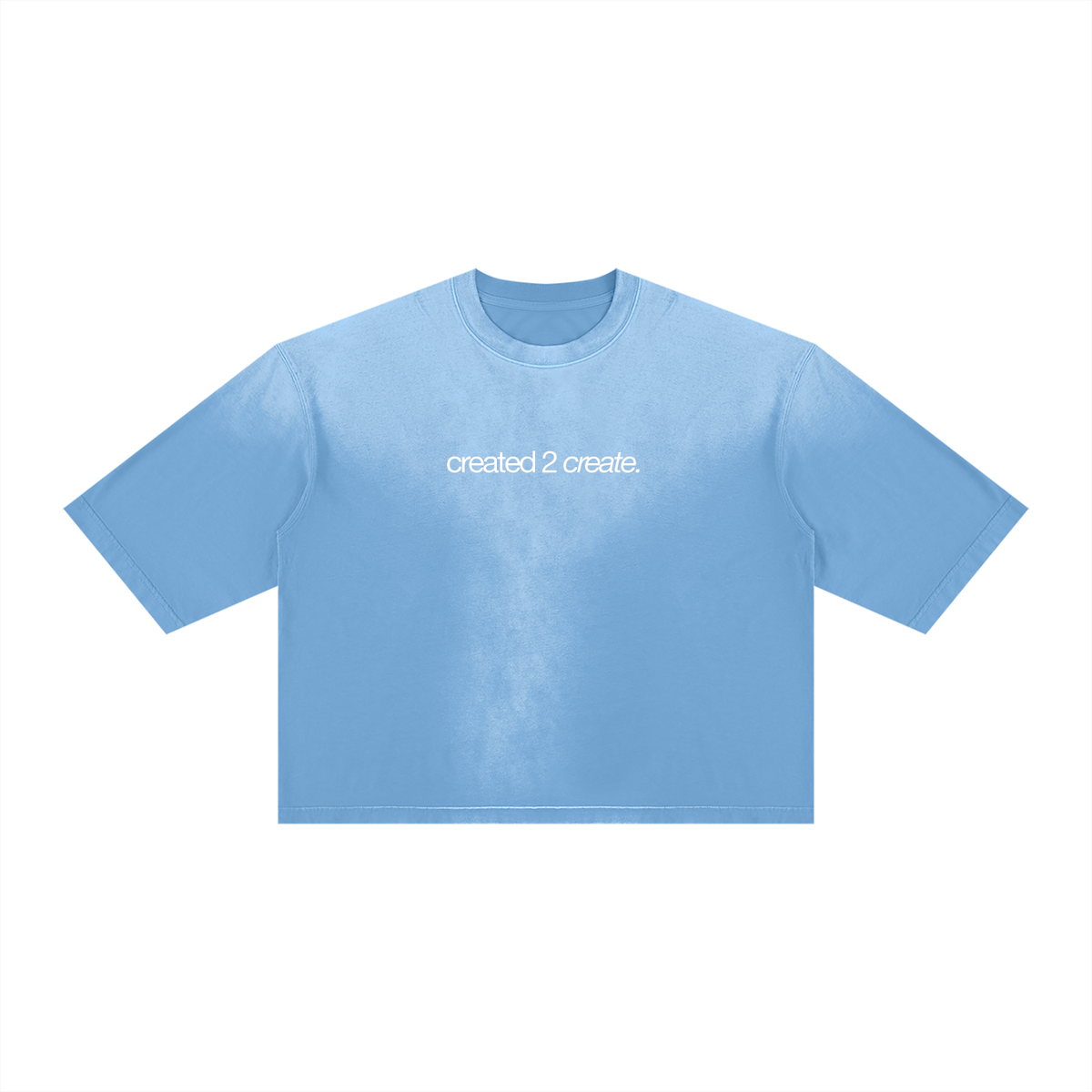 Unisex Vintage Wash Sunfade Boxy T-Shirt