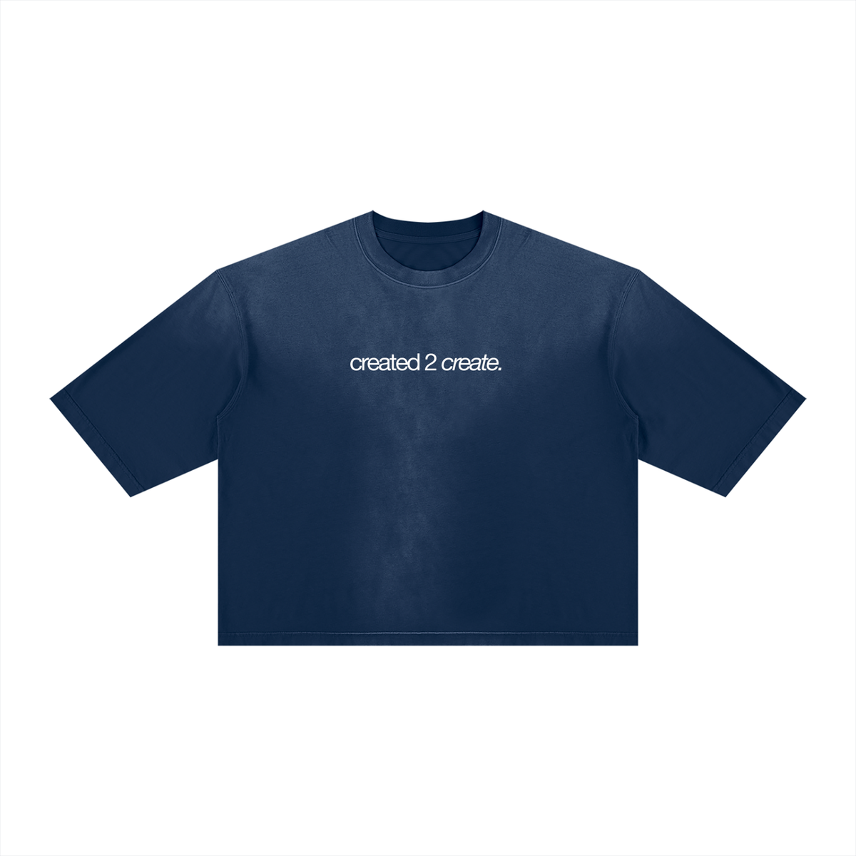 Unisex Vintage Wash Sunfade Boxy T-Shirt