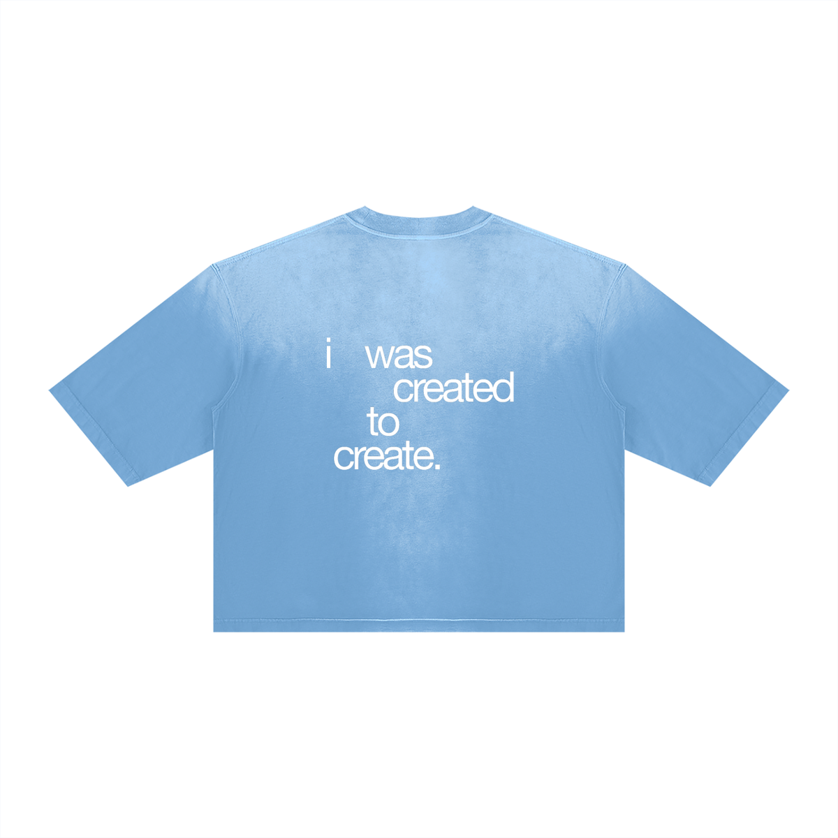 Unisex Vintage Wash Sunfade Boxy T-Shirt